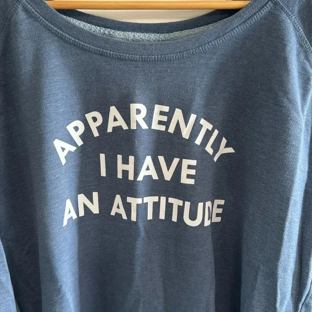 Funny sweater “apparently I have an attitude”